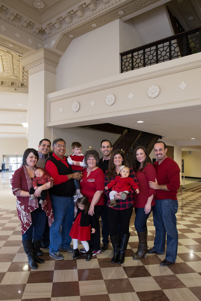 Family Pictures at Drury Broadview Hotel