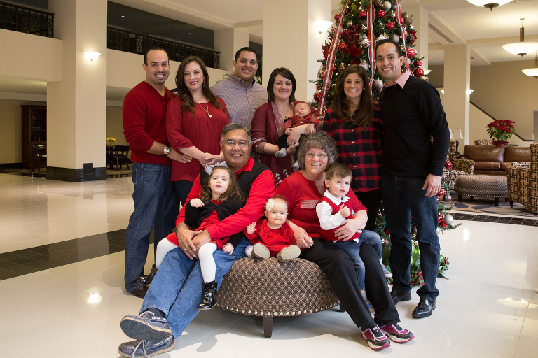 Family Pictures at Drury Broadview Hotel