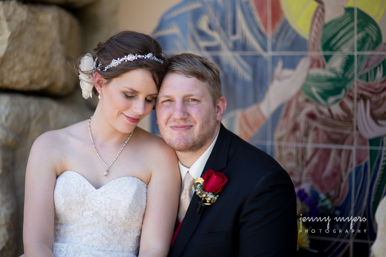 Picture of Bride and groom wichita wedding